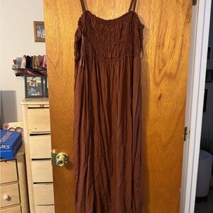 Old Navy Brown Maxi Dress